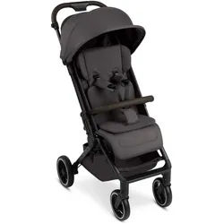 ABC Design Buggy , Dunkelgrau , Textil , 50.5x108x81 cm , EN 1888 , Feststellbremse, Fußstütze abklappbar, Federung, kugelgelagerte Räder, 5-Punkte-Gurt, für Babyschale geeignet, Griff in Lederoptik, Transportsicherung, mit Tragegriff, Einhand-Faltmechanismus , Baby on Tour, Kinderwagen, Buggys