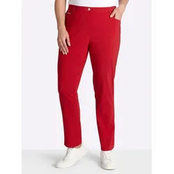 Stehmann Jerseyhose Hose leicht vertieft rot 24