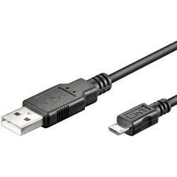 USB 2.0 Hi-Speed Kabel A Stecker auf micro B Stecker