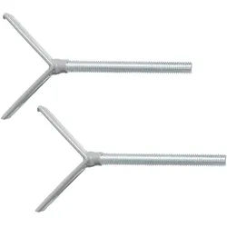 TREPPENBEFESTIGUNG für Türschutzgitter easySafe+ 2erSet Y-Spindeln