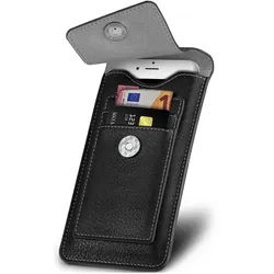 ONEFLOW Zeal Case HTC One M7 Lederhülle mit Kartenfach