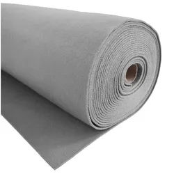 maDDma Stoff Bastelfilz Meterware Filz 100x90cmx3mm Dekofilz Filzstoff, hellgrau grau