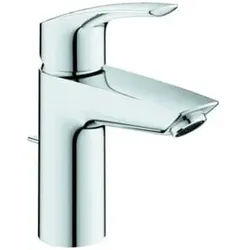 Grohe Waschtisch-Einhebelmischer Eurosmart 1/2", S, m Hybrid-Ablaufgarnitur, chrom