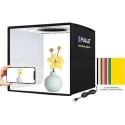 Puluz Photo studio PU5025B (25 cm, 25 cm), Hintergrundsystem, Schwarz, Weiss