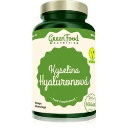 GreenFood Nutrition Hyaluronic Acid Kapseln für schöne Haut 84 g