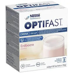 Optifast Drink Erdbeere 440 G