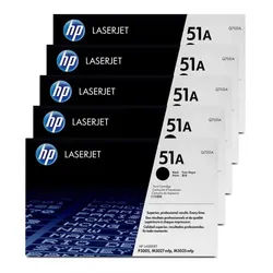 HP 51A Toner Black 5 Pack