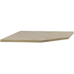 Voleo Eckverbindungsplatte , Eichefarben , Holzwerkstoff , 80x2.8x80 cm , FSC Mix , Büromöbel, Büromöbel-Sets & Büromöbel-Serien, Büromöbelserien