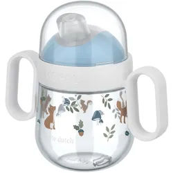 Kinderbecher MEPAL "Antitropf-Trinklernbecher Mio (2025) 200 ml", bunt (forest friends), Polypropylen, Trinkgefäße, Kinderbecher
