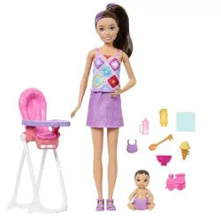 Barbie: Babysitter-Spielset - Hochstuhl