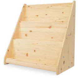 Ehrenkind Bücherregal Kinder Bücherregal mit Kippschutz, Bücherregal Kinderzimmer, Montessori Kinder-Bücherregal 60 cm 60 cm
