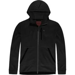 Vintage Industries Vitor Hollow Fibre Fleece Zip Hoodie, schwarz, Größe S für Männer