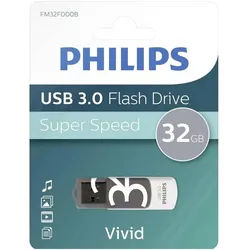 Philips Vivid Edition USB-Stick 32GB USB-Stick grau