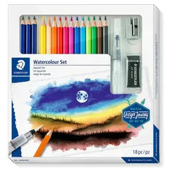 STAEDTLER Buntstift Mixed Watercolor Set Including 100a/146 10c Dj 61 14610c