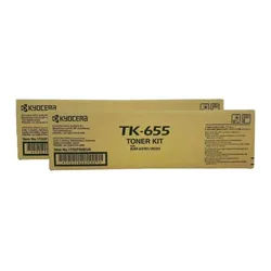 Kyocera Mita TK-655 Toner Black Pack Of 2