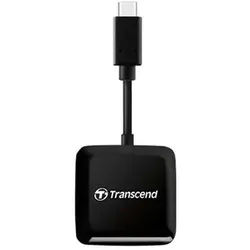 Transcend SD/microSD Card Reader, Type C, USB 3.2 Gen.1 schwarz