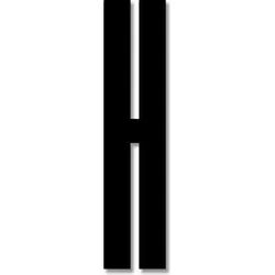 Design Letters Buchstabe 8 cm H schwarz aus Acryl