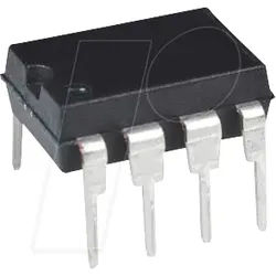 MCP 4822-E/P - D/A-Wandler, 12-bit, 2-Kanal, SPI, U-Referenz, DIP-8