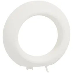 Elso WDE011402 Endrahmen 1-fach, Thermoplast, Renova Flush, weiß matt