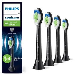 Bürstenköpfe Sonicare Optimal White - 4 pcs - Black
