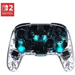 Turtle Beach Afterglow Transparent Kabelloser RGB-Gaming-Controller für Nintendo... Gamepad