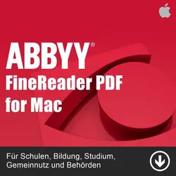 FineReader PDF for Mac fu?r Schulen, Bildung, Studium, Gemeinnutz und Beho?rden
