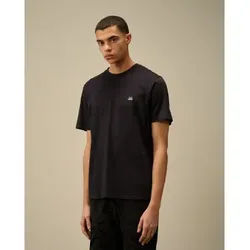 C.P. Company für Herren. 19CMTS132A006374G T-shirt 30/1 navy logo (XXL), Lässig, Baumwolle, Kurzarm, Marine