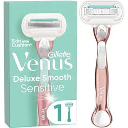 Gillette Venus - Nassrasierer 'Deluxe Smooth Sensitive' Roségold Sonstige 1 St Frauen