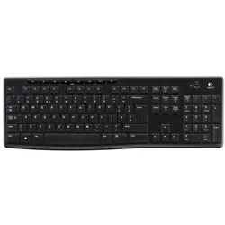 Logitech Logitech Wireless Keyboard K270, Tastatur Tastatur schwarz