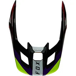FOX V2 Voke Helmschirm, lila, Größe M für Männer