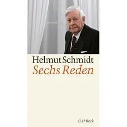 Sechs Reden - Helmut Schmidt, Gebunden