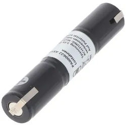 Akkupack passend für Walther Taschenlampe Walther ATL300 3,6 Volt Abmessungen 85 x 16 x 16mm