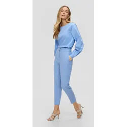 s.Oliver 7/8-Hose Hose Businesshose in Ankle-Länge blau 42