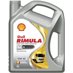 Motoröl SHELL 550055173 Rimula R4 X 15W40 5L