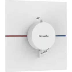 hansgrohe Thermostat ShowerSelect Comfort E UP, für 1 Verbraucher, mattweiß