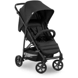 Hauck Buggy , Schwarz , Textil , 54x104x92 cm , Feststellbremse, Fußstütze abklappbar, Federung, 5-Punkte-Gurt, für Babyschale geeignet, Transportsicherung , Baby on Tour, Kinderwagen, Buggys