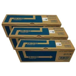 Kyocera Mita TK-1140 Toner Kit Black Pack Of 3