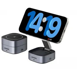 UGREEN Qi2 3-in-1 MagSafe Kabelloses Ladegerät mit USB-C-Anschluss
