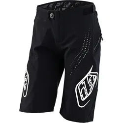 Troy Lee Designs Sprint Mono Kinder Fahrrad Shorts, schwarz-weiss, Größe M