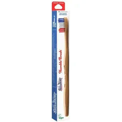 The Humble Co. Humble Brush® Bambuszahnbürste Erwachsene Soft Vive la France