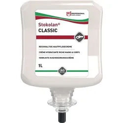 Sc Johnson Professional Hautpflegecreme Stokolan® Classic 1l leicht parfümiert Kartusche