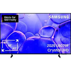 SAMSUNG GU43U8079F Crystal UHD 4K Smart TV (43 Zoll / 108 cm, 4K, SMART TV, Tizen)