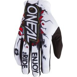 Oneal Matrix Villain 2 Motocross Handschuhe, weiss, Größe XL für Männer