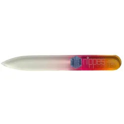 nippes Solingen Glasnagelfeile Rainbow klein Gelb 1 St