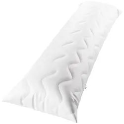LILENO HOME Kopfkissen - gestepptes Kissen in verschiedenen Größen - Made in Germany, Füllung: 100% Polyester, Rückenschläfer, Seitenschläfer, Bauchschläfer, Spar-Set, 1er Set, Seitenschläferkissen 40x145 cm, allergikergeeignet, Stillkissen