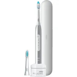 Oral-B - Elektrische Schallzahnbürste 'Pulsonic Slim Luxe 4500' in Platinum Zahnbürste 1 St