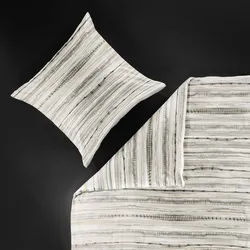 Bierbaum - Mako-Satin Bettwäsche, Stone 100% Baumwolle - 155 x 220 cm