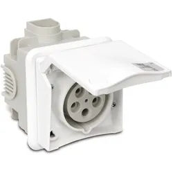 PCE CEE-Unterputzsteckdose 16 A, 400 V, IP44