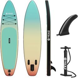 YEAZ Inflatable SUP-Board »SUP Board LAGUNA BEACH - EXOTRACE -« YEAZ Turquoise Ocean