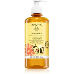 Apivita Mini Bees Gentle Kids Hair&Body wash Calendula&Honey Reinigungsgel für Haut und Haar 500 ml